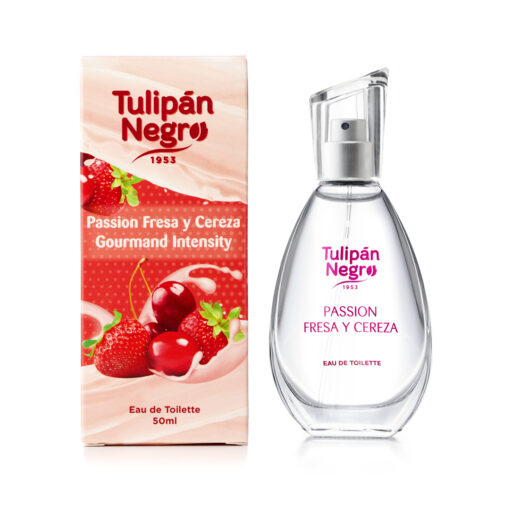 Tulipán Negro Agua De Colonia Tulipán Negro Passion Fresa Y Cereza 50 Ml