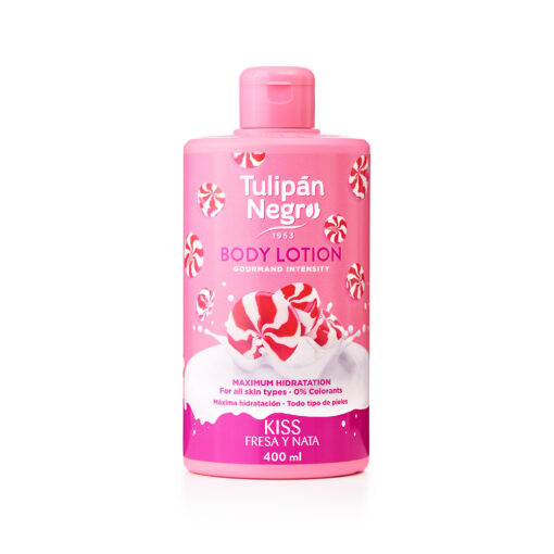 Tulipán Negro Body Lotion Tulipán Negro Fresa Y Nata 400 Ml