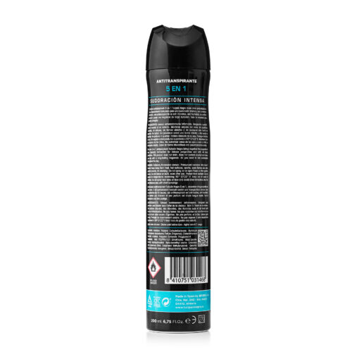 Tulipán Negro Desodorante Antitranspirante Tulipán Negro Aerosol 5 En 1 200 Ml