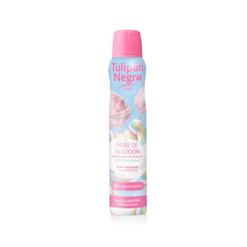 Tulipán Negro Desodorante Spray Nube De Algodón 200 Ml