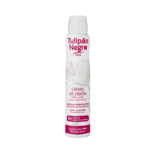 Tulipán Negro Desodorante Tulipán Negro Deo Spray Crema De Jabón 200 Ml