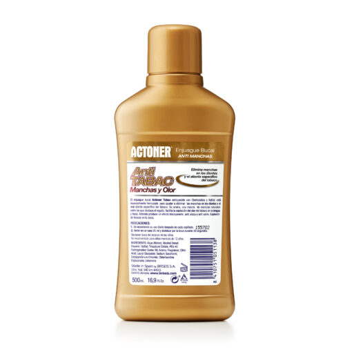 Tulipán Negro Enjuague Bucal Actoner Anti Manchas 500ml