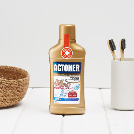 tulipán negro Enjuague Bucal Actoner Anti Manchas 500ml