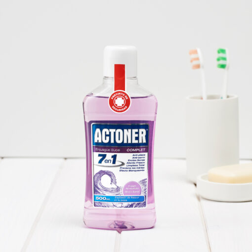 Tulipán Negro Enjuague Bucal Actoner Complet 7 En 1 500 Ml