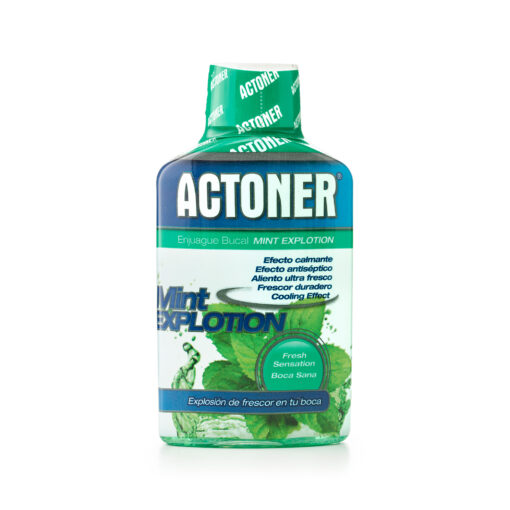 Tulipán Negro Enjuague Bucal Actoner Mint Explotion 100 Ml
