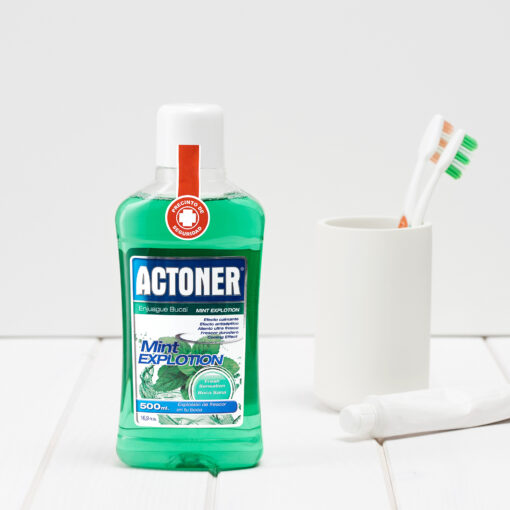 tulipán negro Enjuague Bucal Actoner Mint Explotion 500 ml