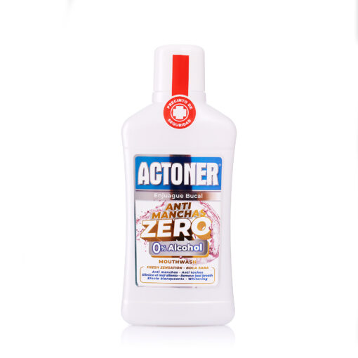 Tulipán Negro Enjuague Bucal Actoner ZERO Anti-Manchas 500 Ml