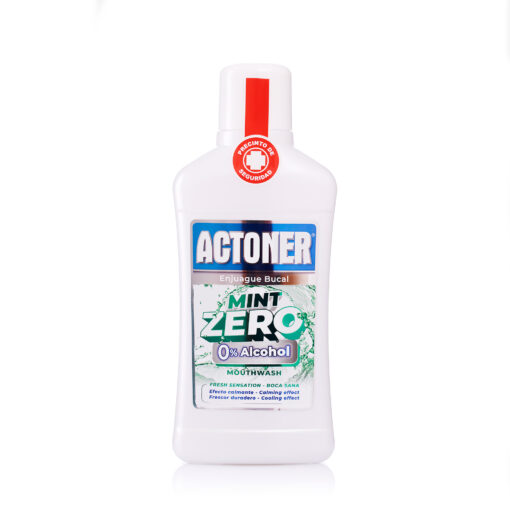 Tulipán Negro Enjuague Bucal Actoner ZERO Mint 500 Ml
