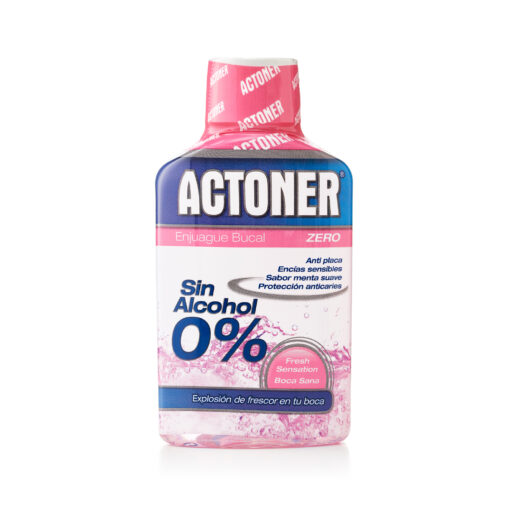 Tulipán Negro Enjuague Bucal Actoner Zero Sin Alcohol 0% 100 Ml