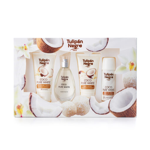 Tulipán Negro Estuche Tulipán Negro Coco Pure White