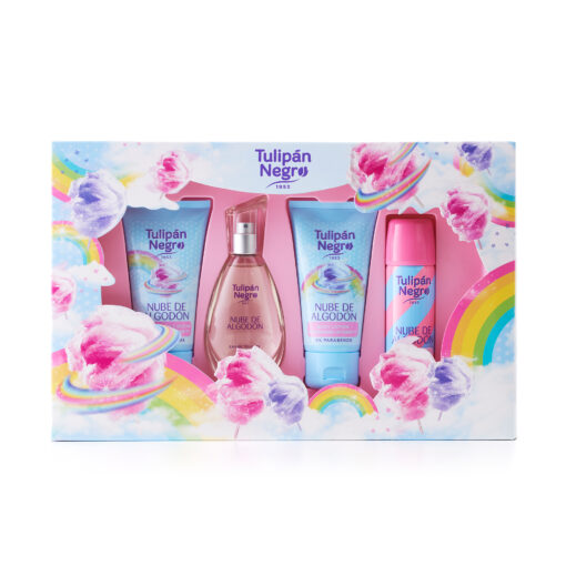 Tulipán Negro Estuche Tulipán Negro Nube De Algodón