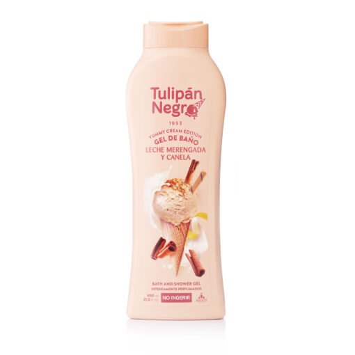 Tulipán Negro Gel De Baño Leche Merengada Y Canela 650 ML