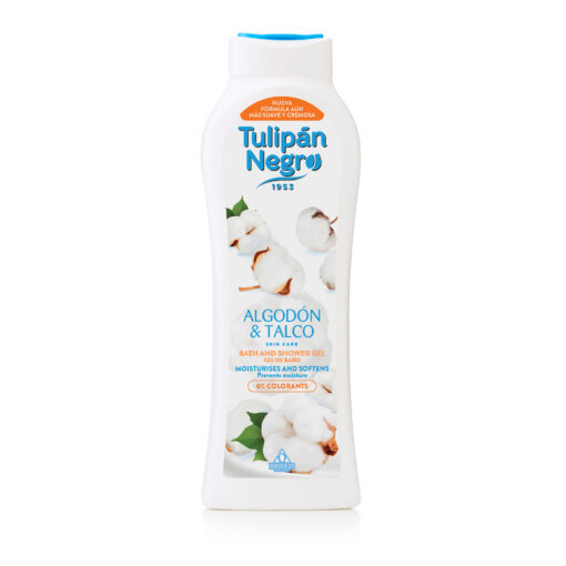 Tulipán Negro Gel De Baño Tulipán Negro Algodón Y Talco 650 Ml