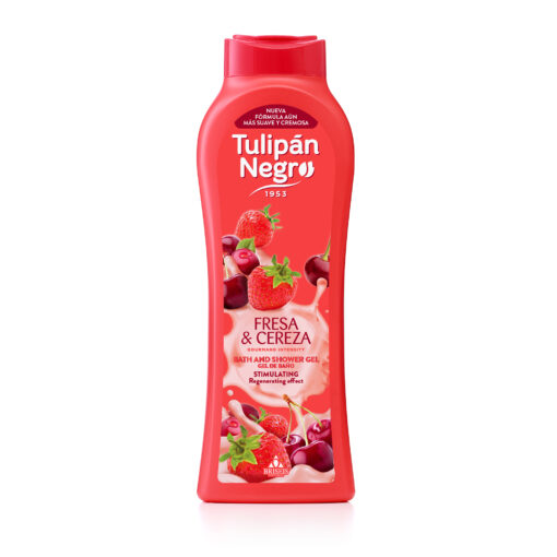 Tulipán Negro Gel De Baño Tulipán Negro Fresa Y Cereza 650 Ml