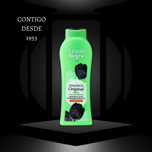 tulipán negro Gel de baño Tulipán Negro Original 650 ml tulipán negro Gel de baño Tulipán Negro Original 650 ml