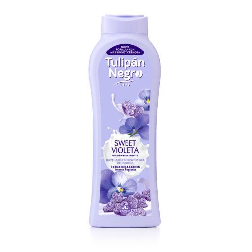 Tulipán Negro Gel De Baño Tulipán Negro Sweet Violeta 650 Ml
