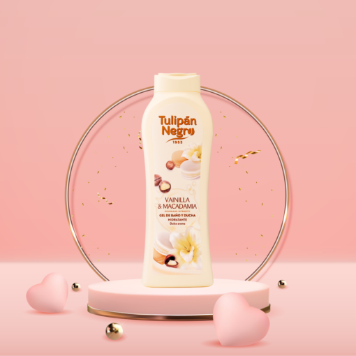 tulipán negro Gel de baño Vainilla y Nueces de Macadamia 650 ml tulipán negro Gel de baño Vainilla y Nueces de Macadamia 650 ml
