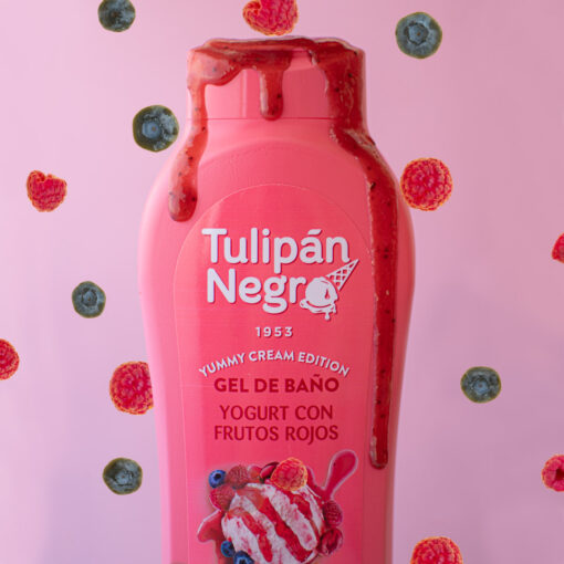 Tulipán Negro Gel De Baño Yogurt Con Frutos Rojos 650 ML