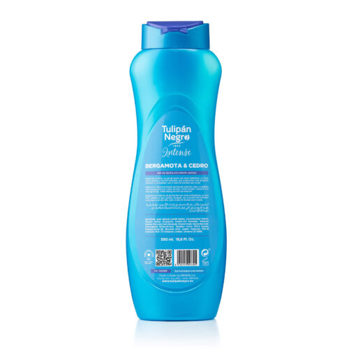 Tulipán Negro Gel De Ducha Intense Bergamota & Cedro 550 Ml
