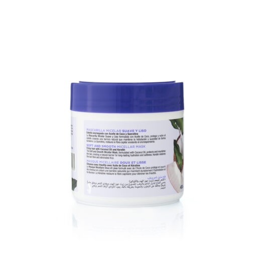 Tulipán Negro Mascarilla Capilar Suave Y Liso 400 Ml