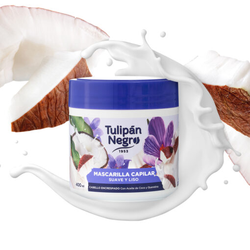 tulipán negro Mascarilla Capilar Suave y Liso 400 ml