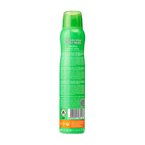 Tulipán Negro Desodorante Spray Original 200 Ml