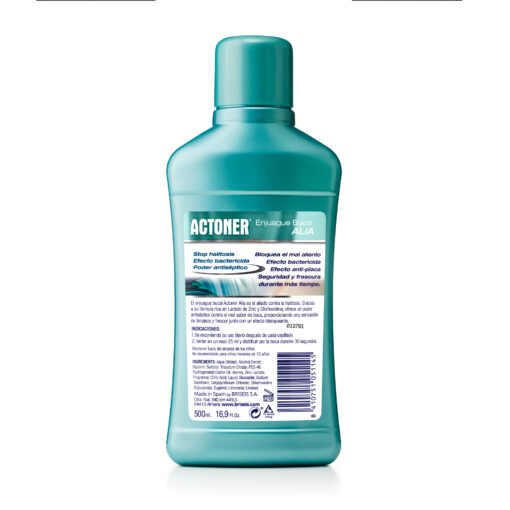 Tulipán Negro Enjuague Bucal Actoner Alia 500 Ml