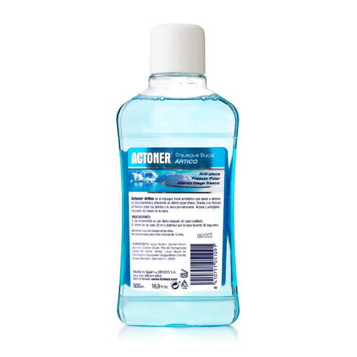 Tulipán Negro Enjuague Bucal Actoner Ártico 500 Ml
