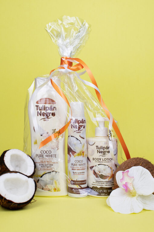 tulipán negro Pack de Regalo Coco Pure White tulipán negro Pack de Regalo Coco Pure White