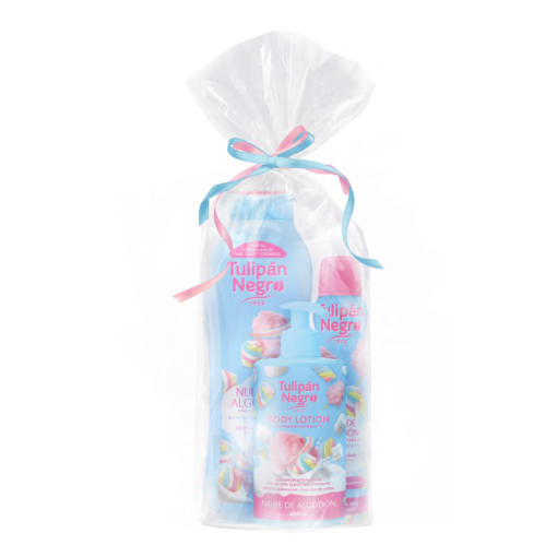 Tulipán Negro Pack De Regalo Nube De Algodón