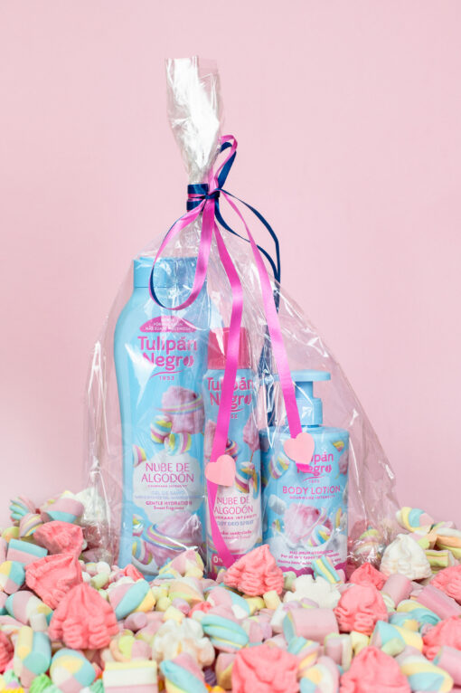 tulipán negro Pack de Regalo Nube de Algodón