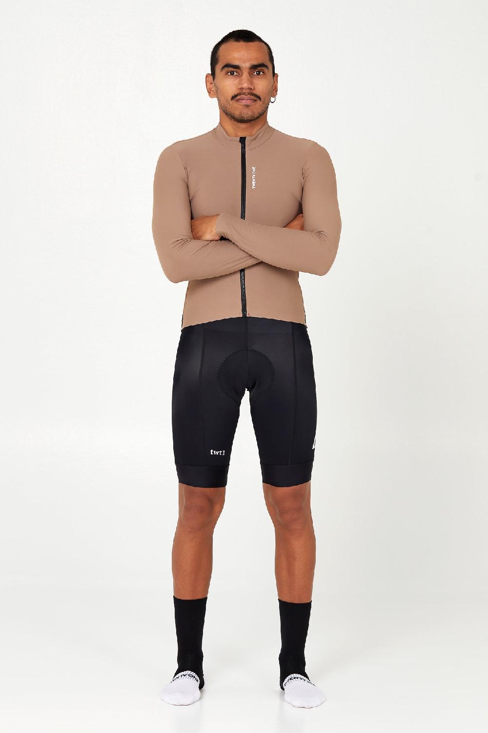 Twenty One Maillot Hombre Factory Thermal 3.0. ChestnutBrown