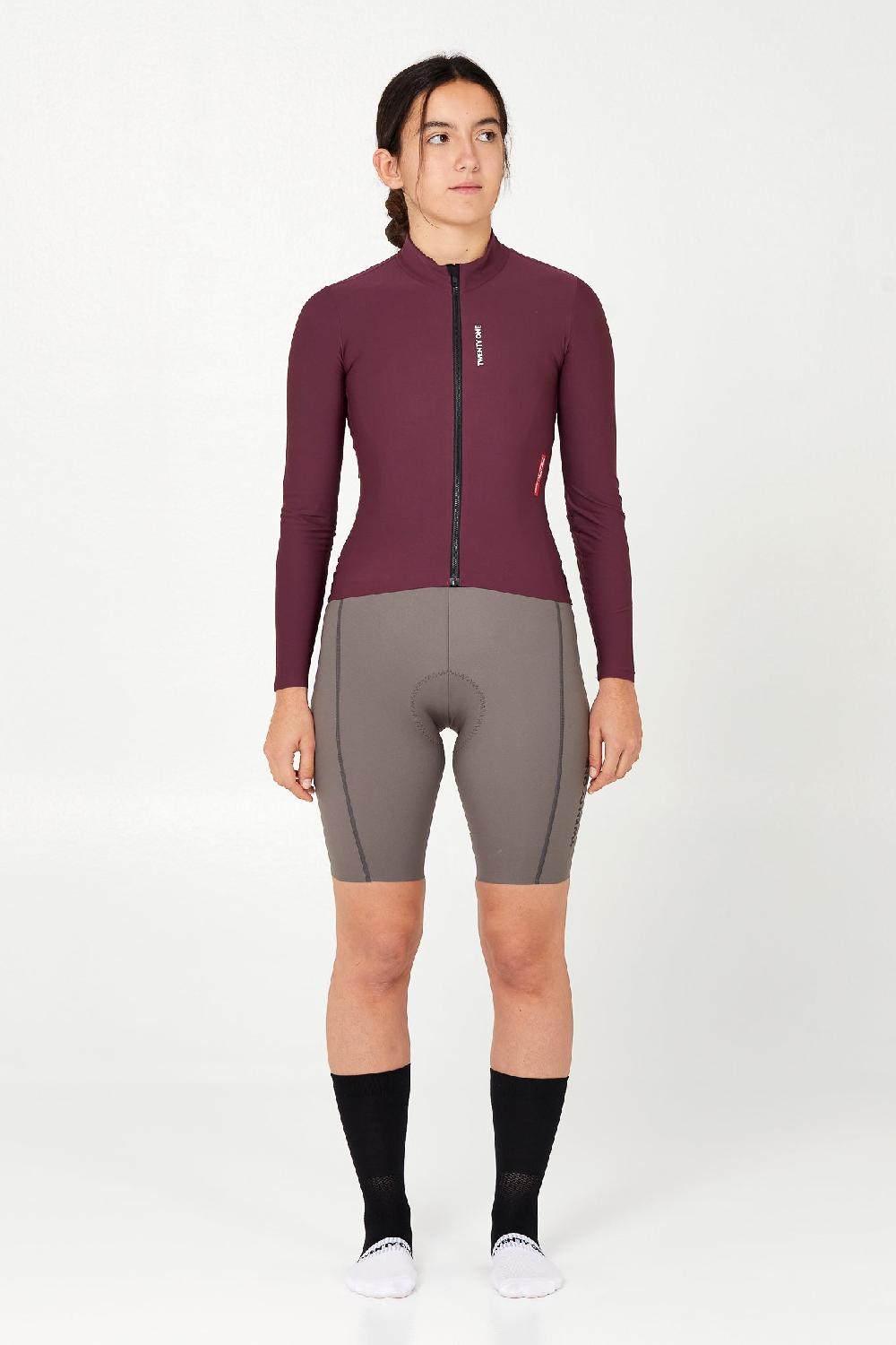 Twenty One Maillot Mujer Factory Thermal 3.0. Burdeos