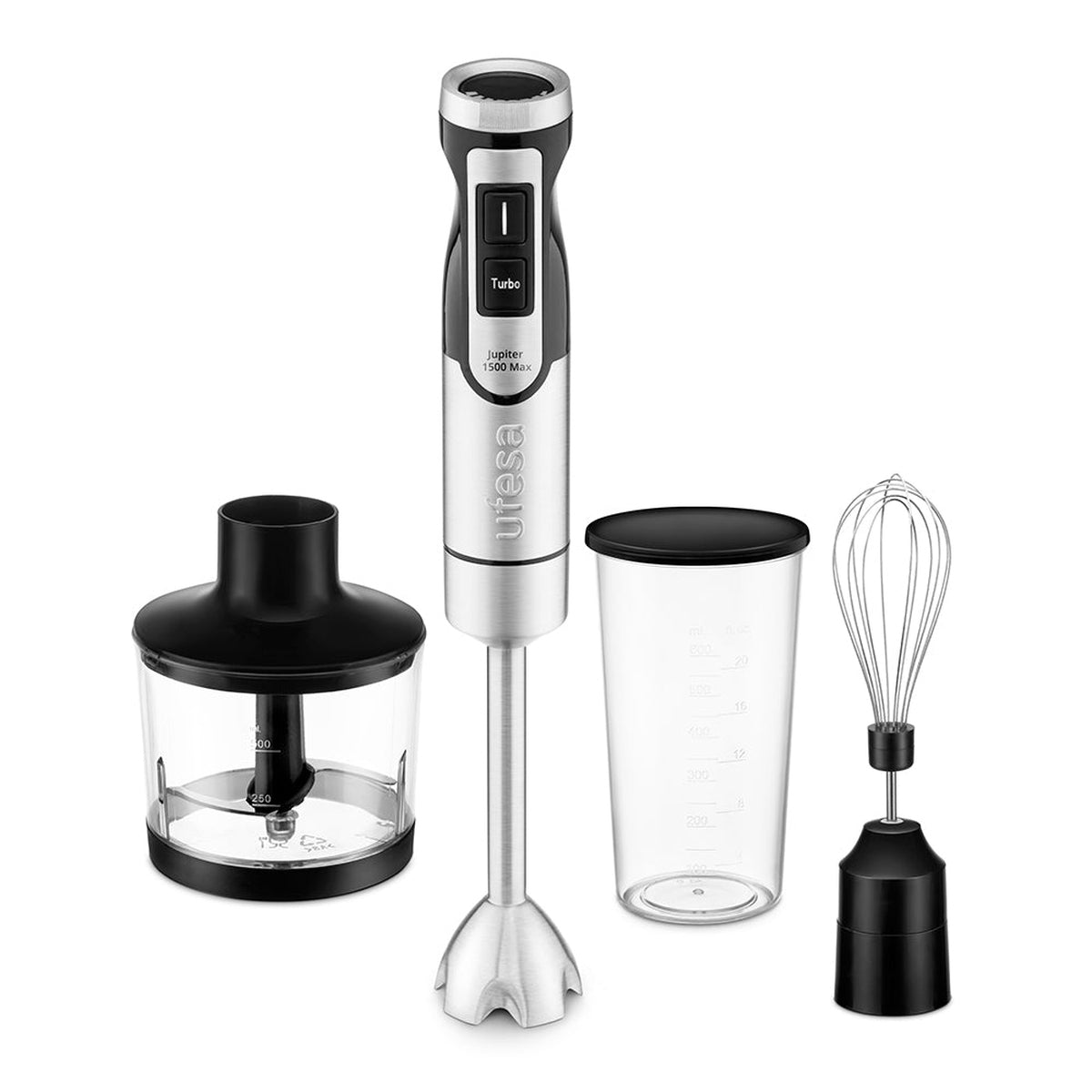 ufesa Batidora de mano Jupiter 1500W Max con accesorios