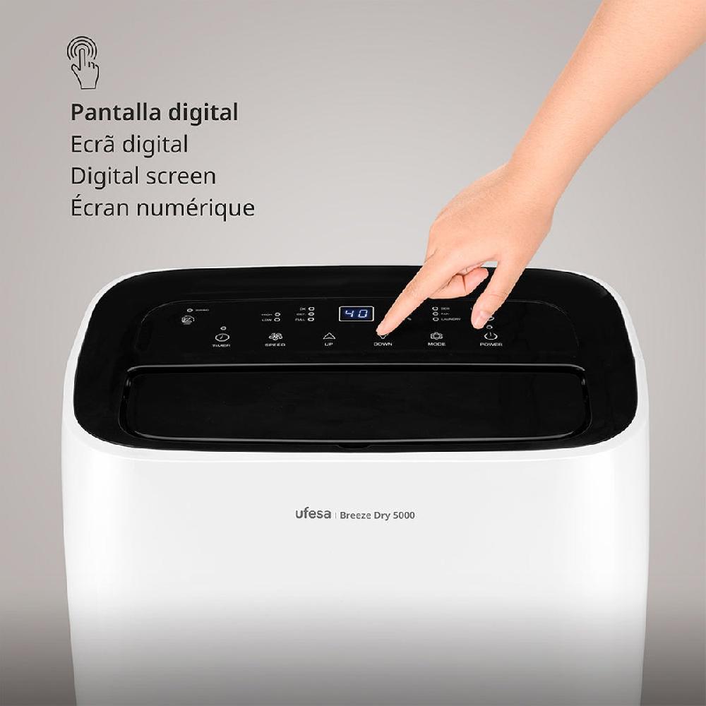 Ufesa Deshumidificador Breeze Dry 5000 Para Estancias Hasta 40 M2