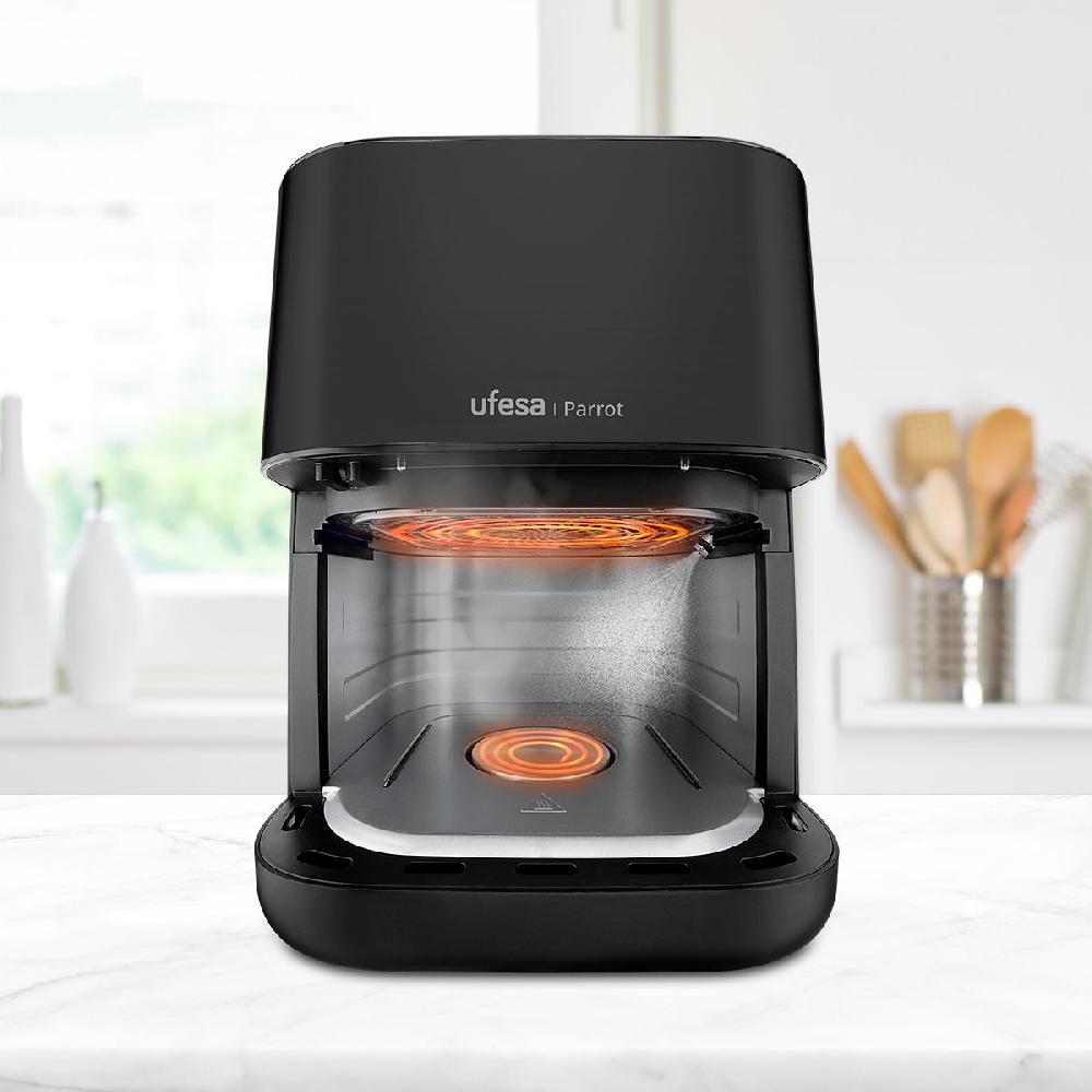 Ufesa Freidora De Aire 6L Parrot Con Vapor Y Doble Resistencia