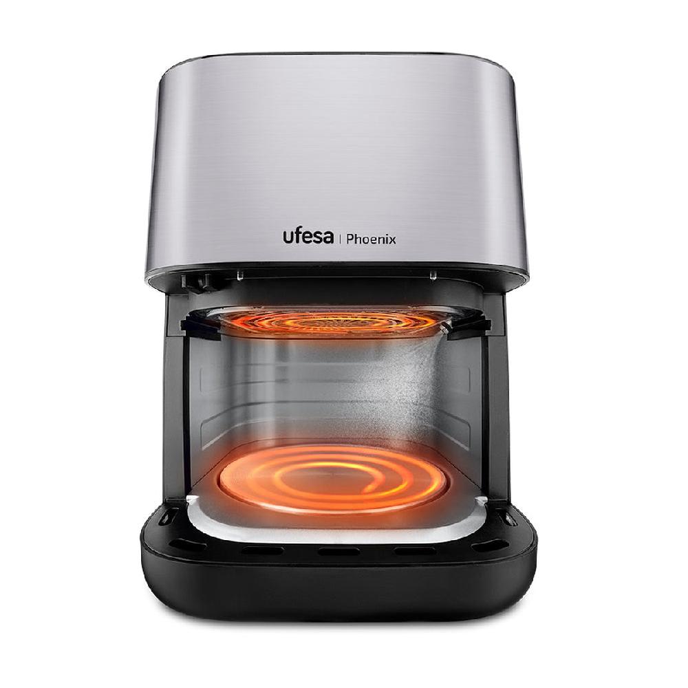 Ufesa Freidora De Aire 6L Phoenix Con Vapor Y Doble Resistencia