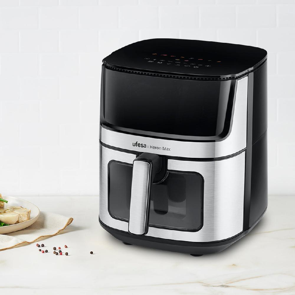 Ufesa Freidora De Aire 8L Heron Max Con Vapor Y Doble Resistencia