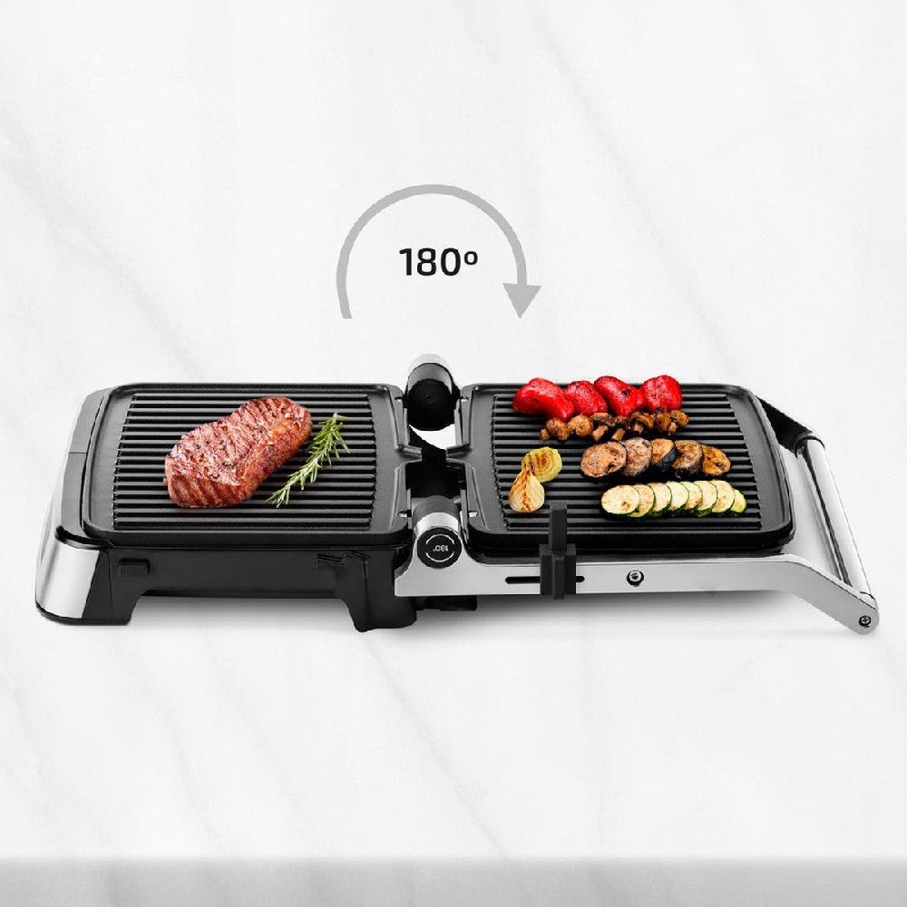 Ufesa Grill Digital Everest Con Placas Antiadherentes