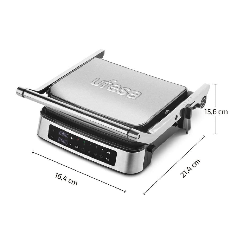 Ufesa Grill Digital Everest Con Placas Antiadherentes