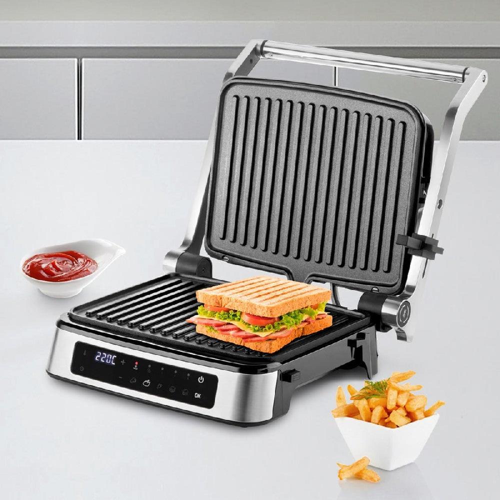 Ufesa Grill Digital Everest Con Placas Antiadherentes