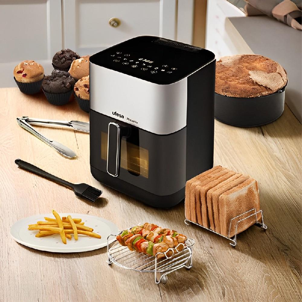 Ufesa Pack Freidora De Aire 6L Phoenix + 7 Accesorios