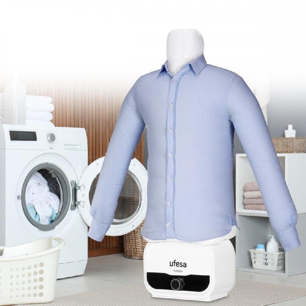 Ufesa Pack Maniquí De Planchado Vertical SV1200 + Accesorio Pants