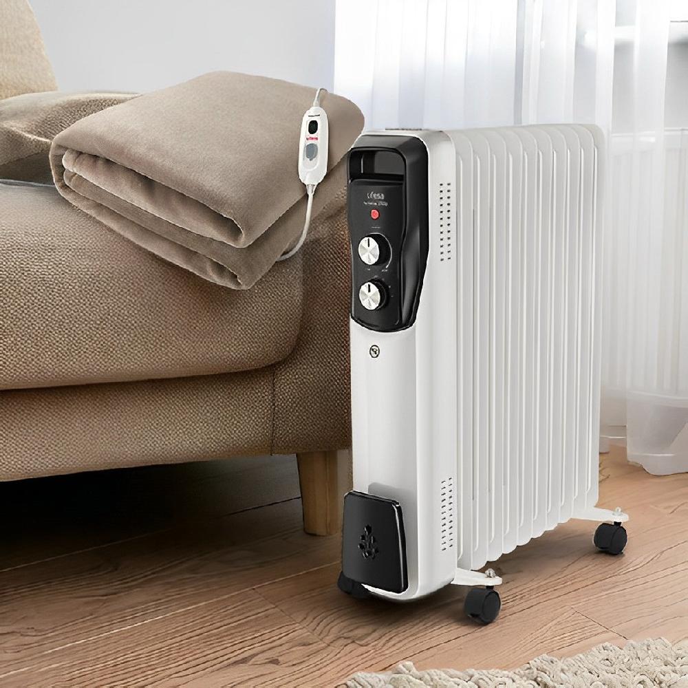 Ufesa Pack Radiador De Aceite Antares 2500 + Manta Doble Softy Plus