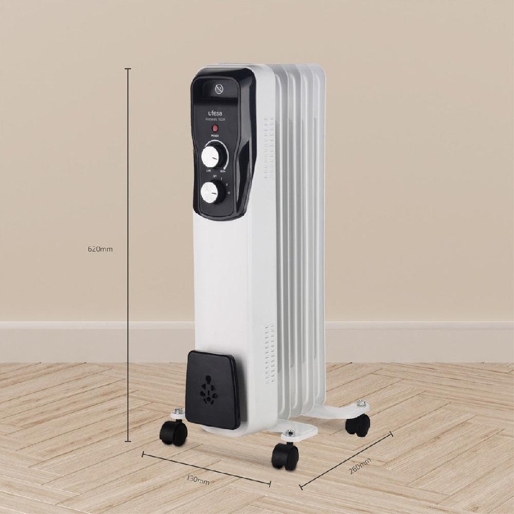 Ufesa Radiador De Aceite Antares 1000 Con 5 Elementos