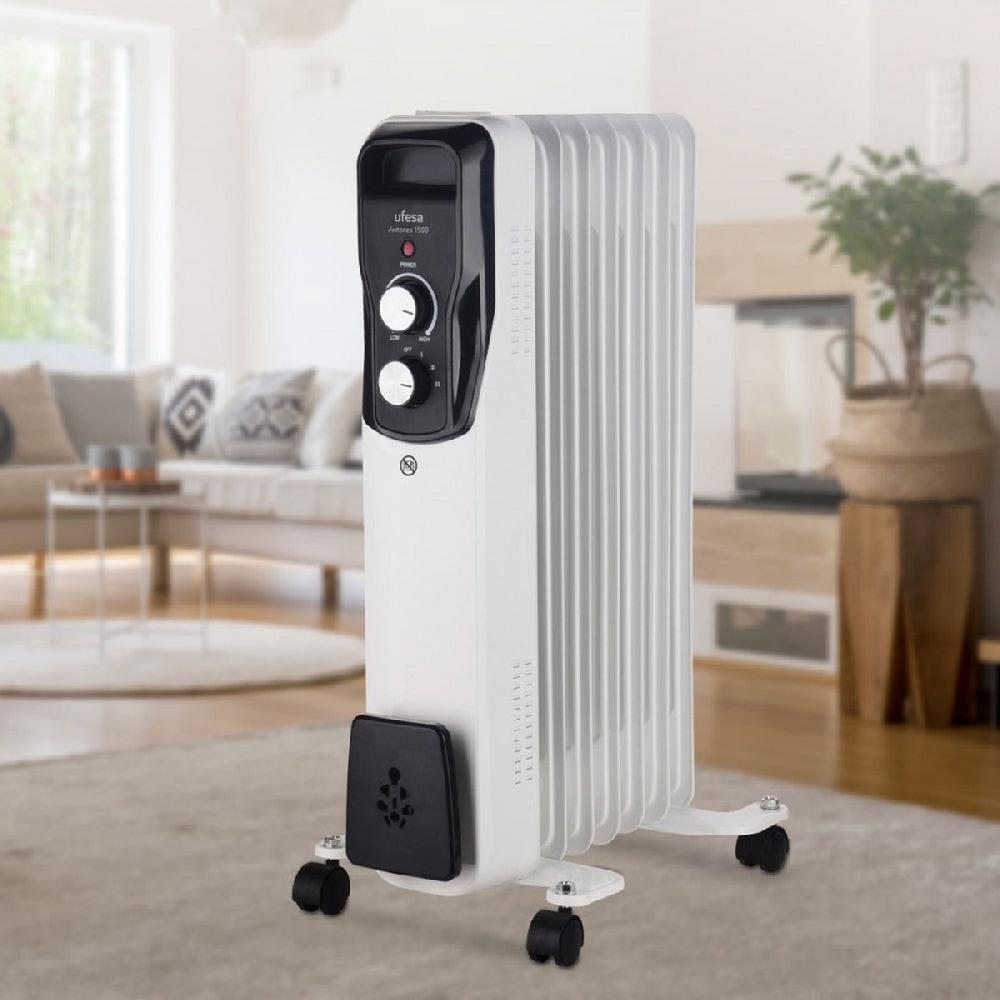 Ufesa Radiador De Aceite Antares 1500 Con 7 Elementos