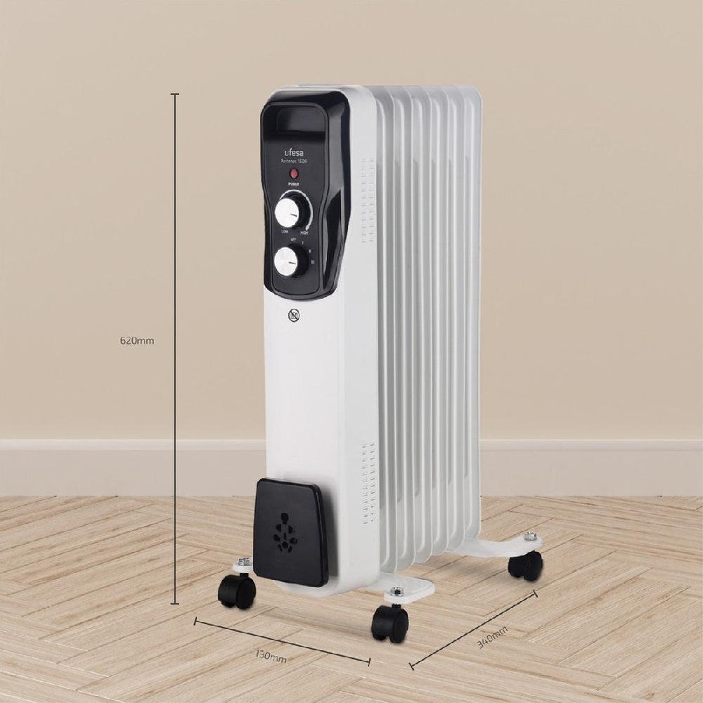 Ufesa Radiador De Aceite Antares 1500 Con 7 Elementos