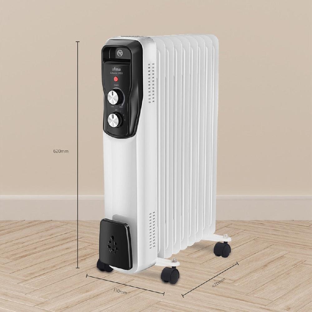 Ufesa Radiador De Aceite Antares 2000 Con 9 Elementos