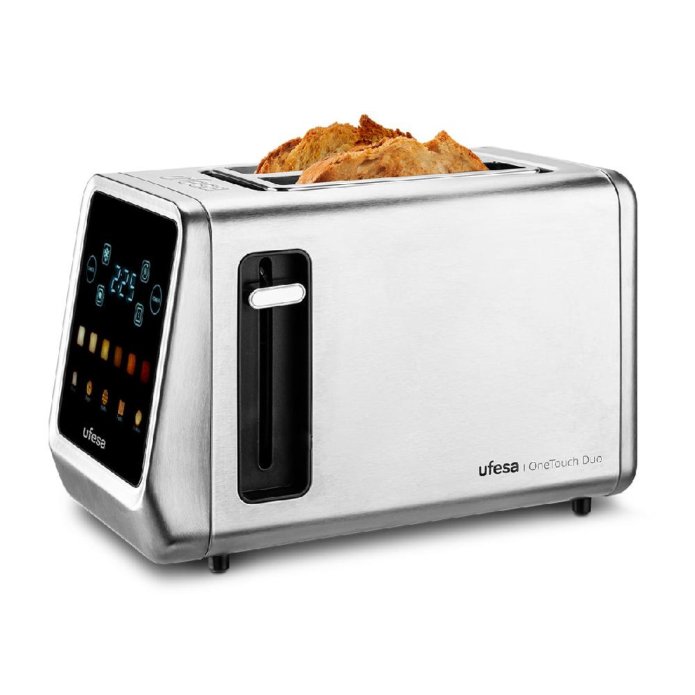 Ufesa Tostador Digital OneTouch Duo De 2 Ranuras 850W