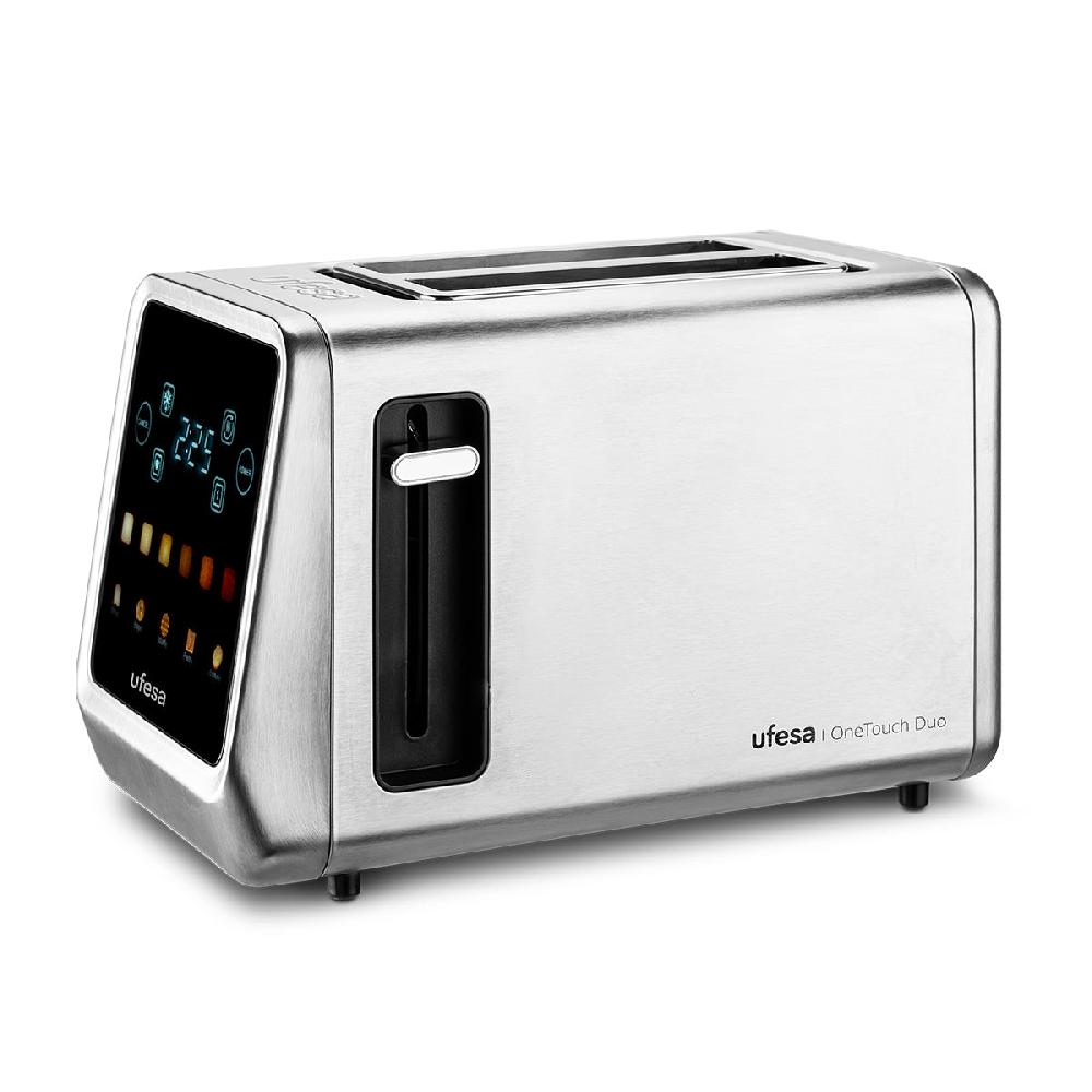 ufesa Tostador digital OneTouch Duo de 2 ranuras 850W